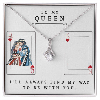 To My Queen - Best Valentine Gift - Alluring Beauty Necklace